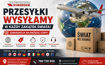 PRZESYŁKI WYSYŁAMY W KAŻDY ZAKĄTEK ŚWIATA – gwarancja najniższej ceny