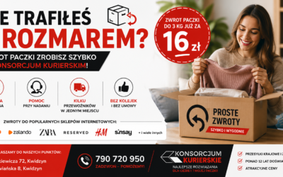 Zwroty do sklepów internetowych w Kwidzynie – szybko i wygodnie w Konsorcjum Kurierskim