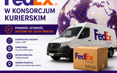 🌎 FedEx – światowy lider dostaw dostępny w Konsorcjum Kurierskim